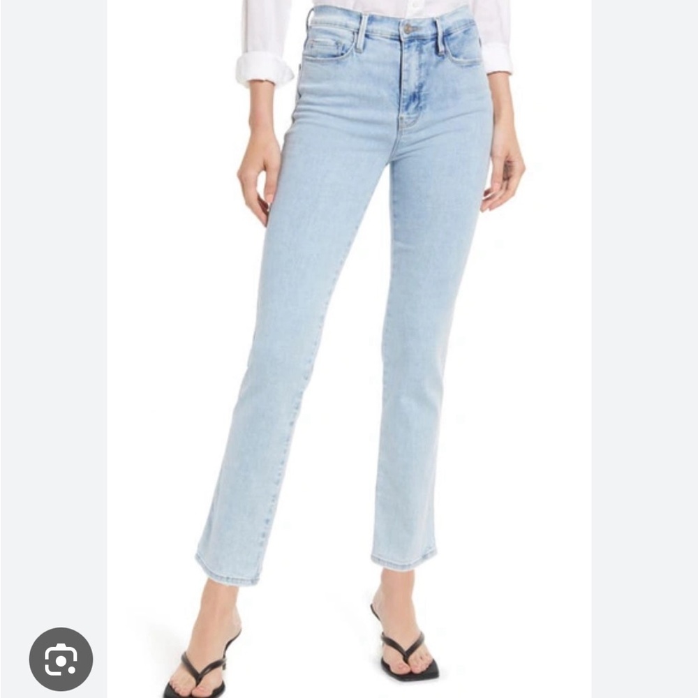 Frame Le Sylvie Slender Straight Jeans in Atwood size 28